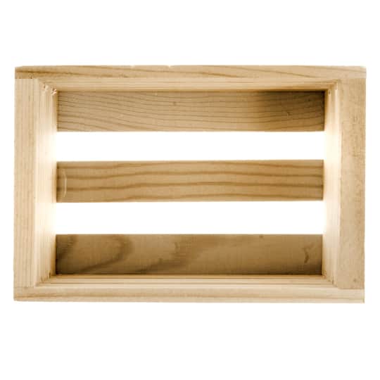 Purchase the Mini Wood Crate by ArtMindsÂ®, 5" x 3.13" x 2 
